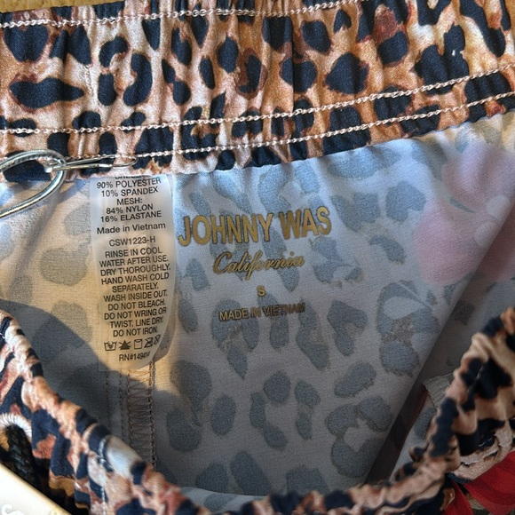 Johnny Was boardshorts. Size small. New with tags. - Picture 4 of 5